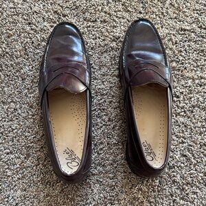 Dark Brown Vintage Men's Leather Loafers